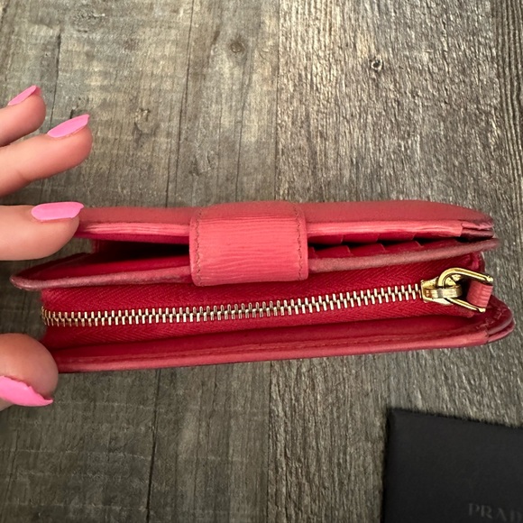 Prada Hot Pink Wallet - Picture 2 of 11